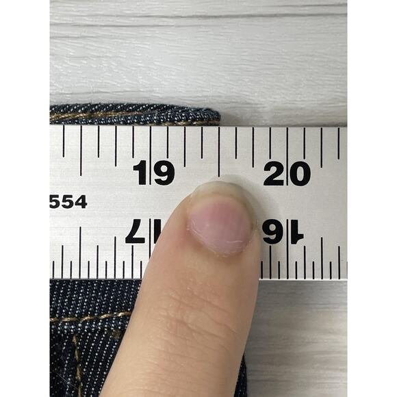 NY&C New York & Company Jeans Womens 18 Dark Wash Low Rise Bootcut Curvy Denim - Picture 4 of 13